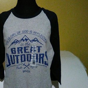 Mens Kerusso Tee (Blue/Grey)